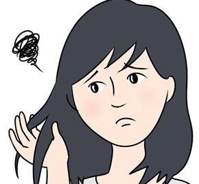 抜け毛の悩み